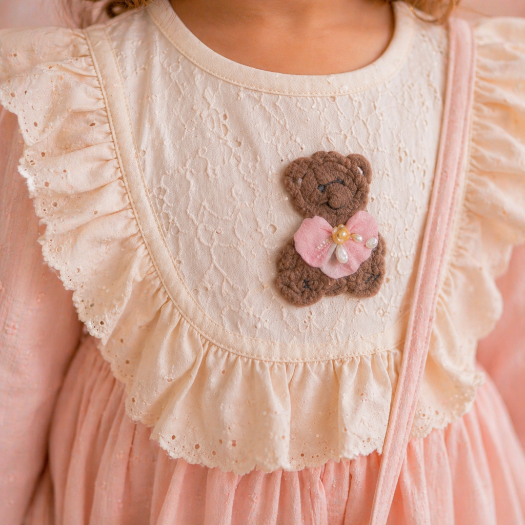 Bear dress & bijpassende tas