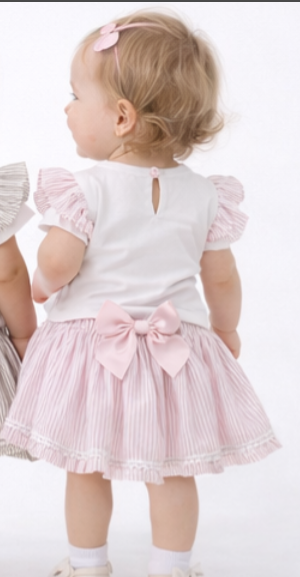 Baby meisjes set 2 delig(rose)
