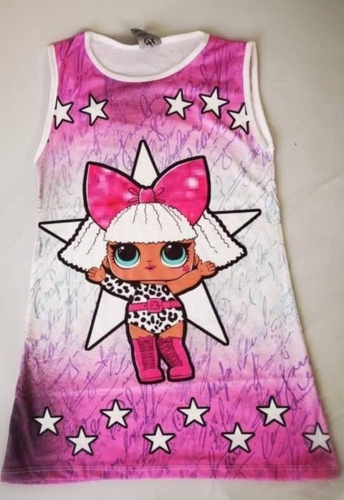 ⭐ Roze Star Doll Jurkje 98/104