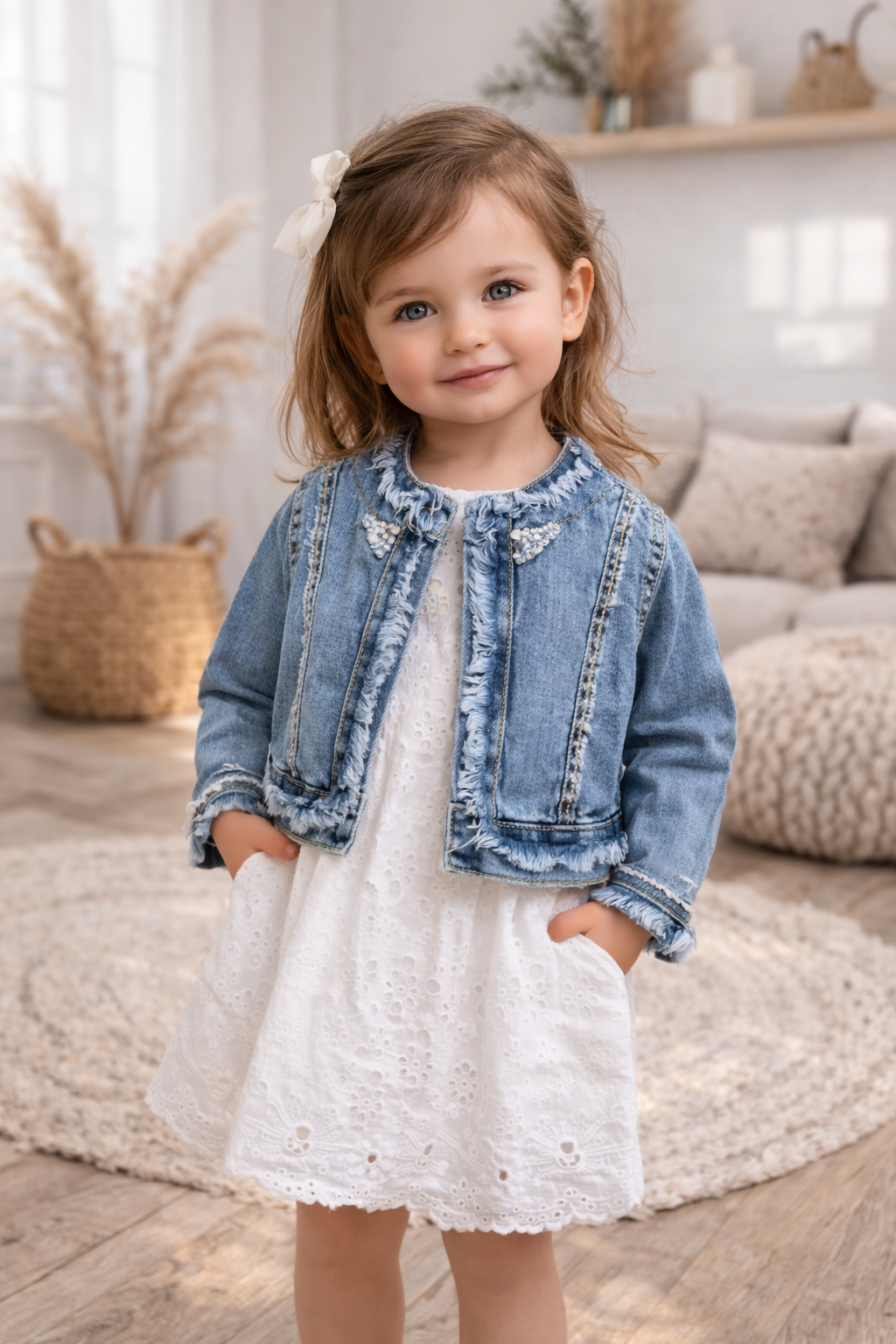 Trendy Meisjes Spijkerjasje – Denim Jacket 92-134