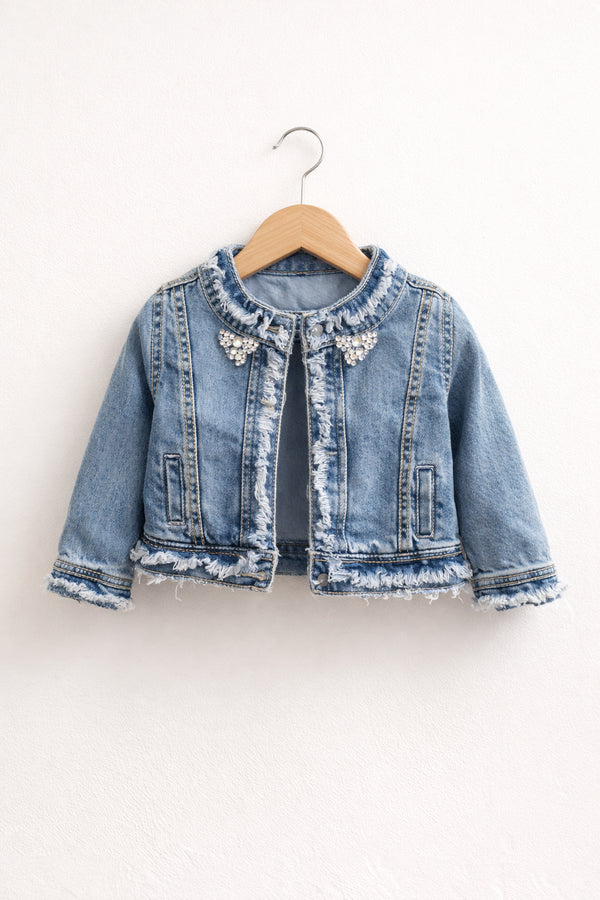 Trendy Meisjes Spijkerjasje – Denim Jacket 92-134